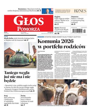 Głos Dziennik Pomorza Głos Pomorza 75/2026