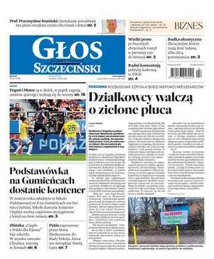 Głos Dziennik Pomorza Głos Szczeciński 15/2026