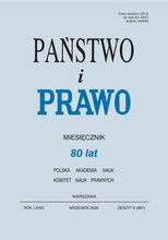 Państwo i Prawo 9/2026
