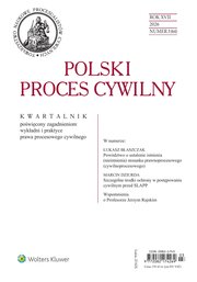 Polski Proces Cywilny 3/2026
