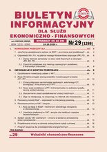 Biuletyn Informacyjny dla Służb Ekonomiczno-Finansowych 29/2026