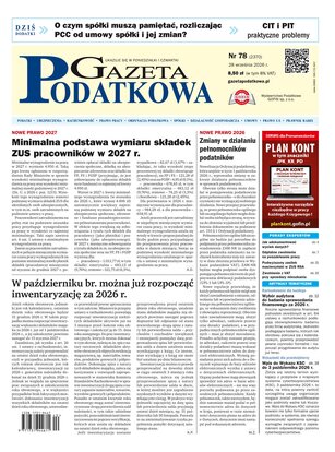 Gazeta Podatkowa 78/2026